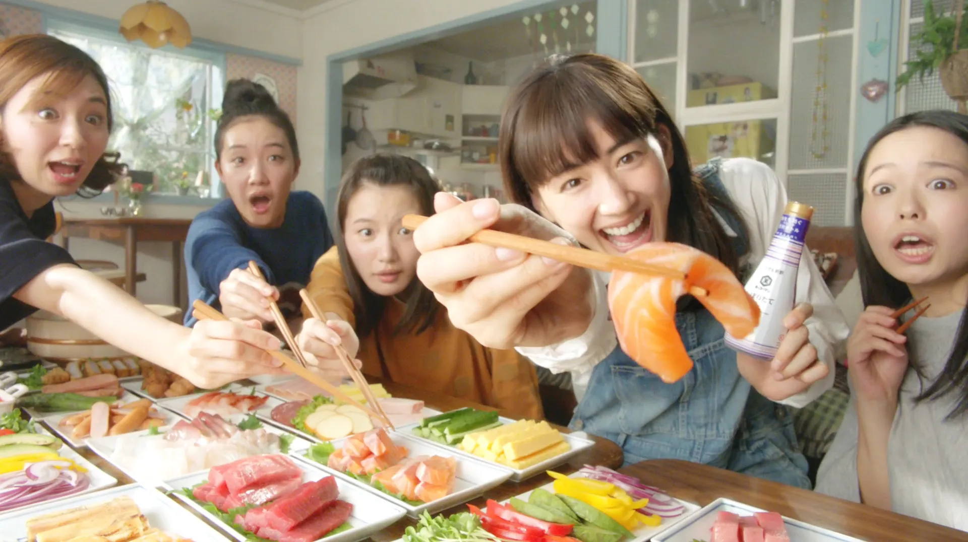 キッコーマン 生しょうゆ「手巻寿司」篇